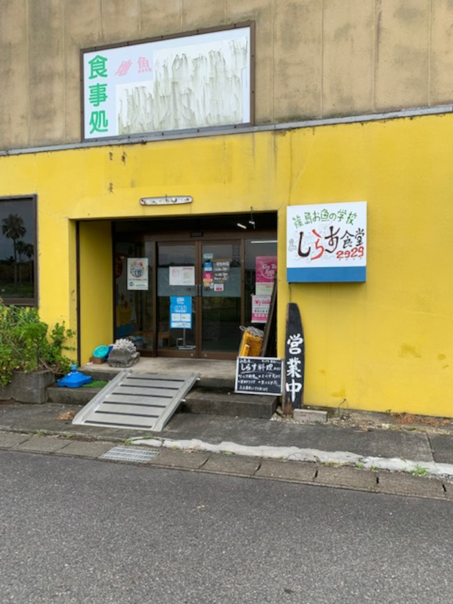 篠島牡蠣づくし牡蠣尽くし　　　　　　　　　ワカメ干し体験のイメージ